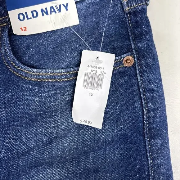 Old Navy Women's Size 12 Higher High-Rise Flare Jeans Secret Smooth Pockets New - Picture 8 of 14